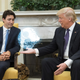 Image for article titled 44 Very Disrespectful Photoshops of Trump's Canadian Handshake That We in No Way Condone
